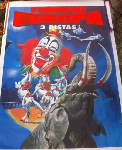 Circo  Europa - Faggioni - Espagne -  Affiche Originale 1990
