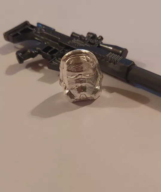 1.3 Oz Silver Bullion 40.34 Grams .999 - Star Trooper Helmet + Collection Lot 1 1.3 Oz Silver Bullion 40.34 Grams .999 - Star Trooper Helmet + Collection Lot 1