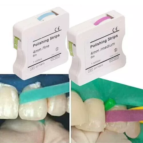 4X Dental Interproximal Sanding Paper Polishing Strip Finishing Sanding Grinding