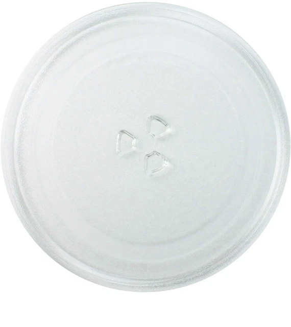 RUSSELL HOBBS MICROWAVE Turntable Dish 3 Lug Glass Plate 245mm £6.99