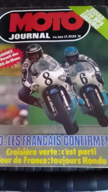 Revue Moto Journal n° 366