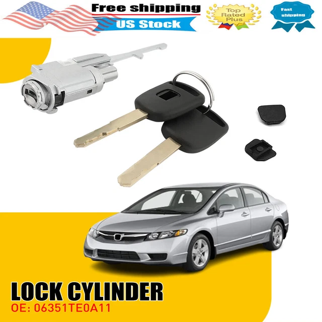 IGNITION SWITCH CYLINDER Lock for Honda CRV Civic Pilot Element 2002