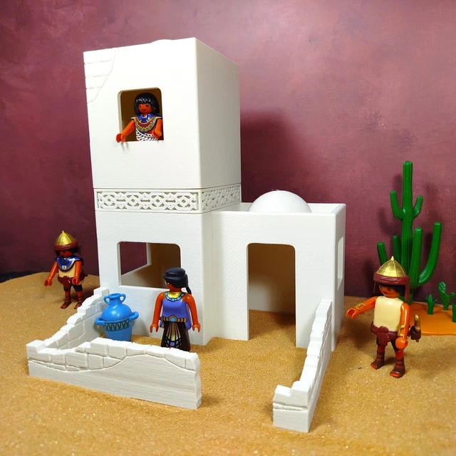 CASA DEL DESIERTO Hebrea Belén accesorios custom playmobil