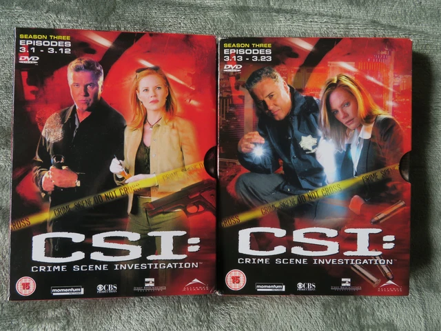 CSI – Crime Scene Investigation, Complete Season Three, 2002-2003