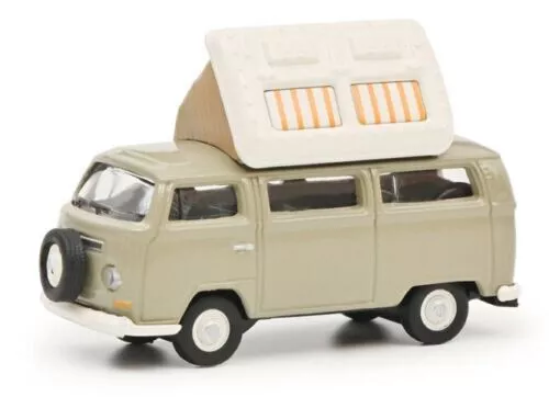 Schuco 452670800 VW T2 Campingbus grau/weiß  HO 1:87 NEU