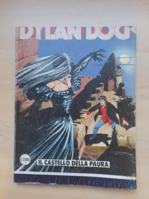 Dylan Dog "Il castello della paura" N. 16 seconda ristampa, errore di stampa