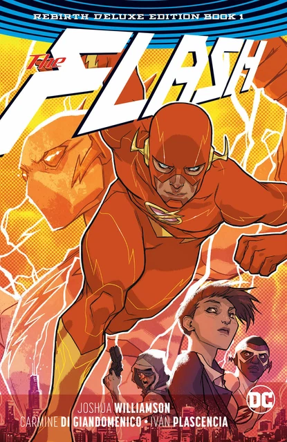 Flash Rebirth Deluxe Edition Vol. 1: Rebirth (2017, DC Hardcover) Free Shipping!