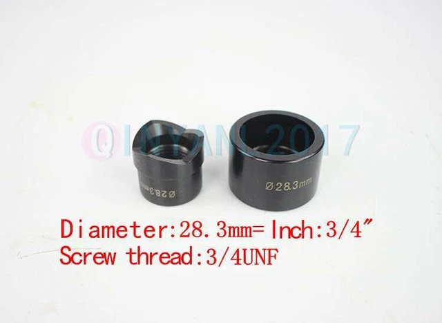 1PCS Hole Tool molds For TPA-8 Hydraulic Knockout Punch Driver 28.3mm