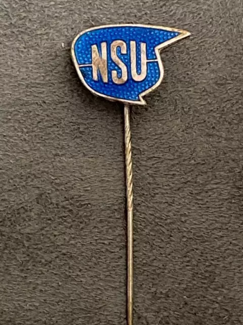 NSU Enamel Motorcycle Motorbike Racing Lapel Stick Pin Badge Emblem