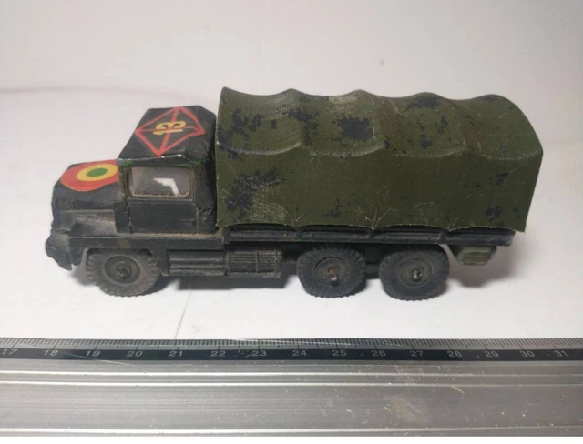 dinky toys missile NORD R 20 pour berliet gazelle militaire lance fusée