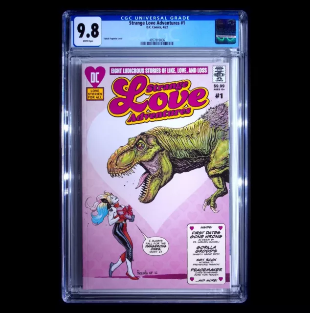 Strange Love Adventures #1 - DC 2022 - Yanick Paquette cover Eagly Key -CGC 9.8