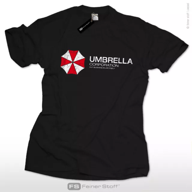 T-shirt corona Umbrella Corporation per giocatori residenti zombie evil corp S-3XL