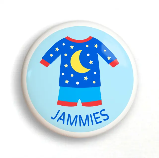 Bouton de tiroir de commode organisationnel pyjama pyjama garçon 2