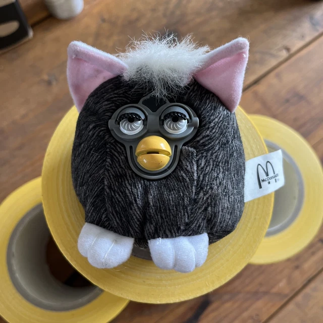 MCDONALDS TOY FURBY Original 2000 Grey Collectors Item Collectible