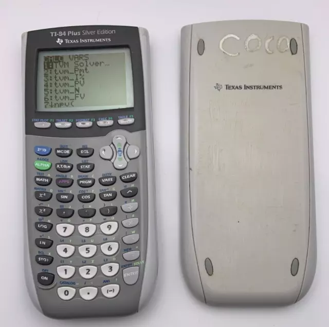 Calculatrice graphique Texas Instruments TI-84 Plus Silver Edition