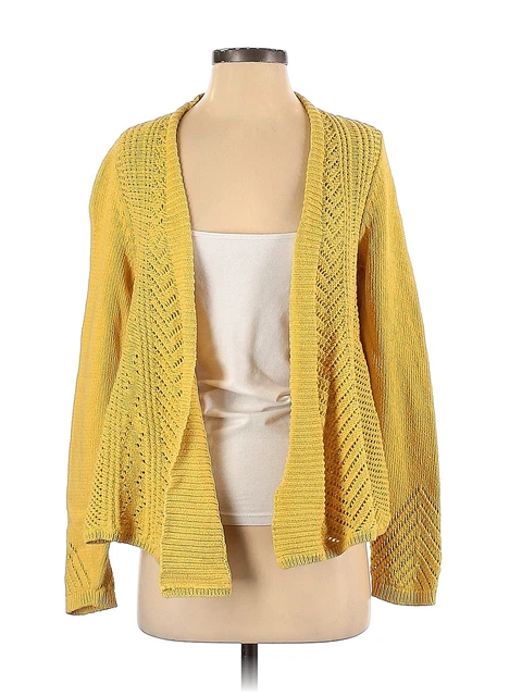 Rosie Neira Women Yellow Cardigan S