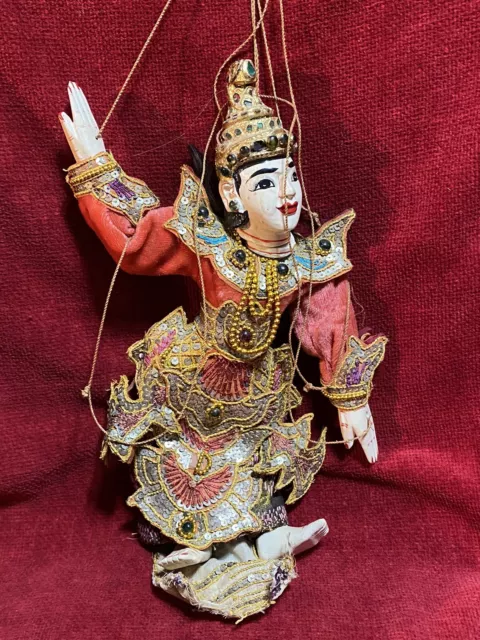 Vintage Asian/Oriental Large Marionette Puppet