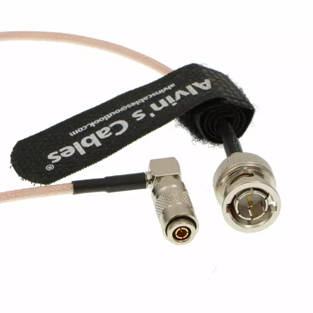 DIN 1.0/2.3 Rechtwinklig zu BNC Stecker HD SDI RG179 75Ohm Kabel für Blackmagic 2