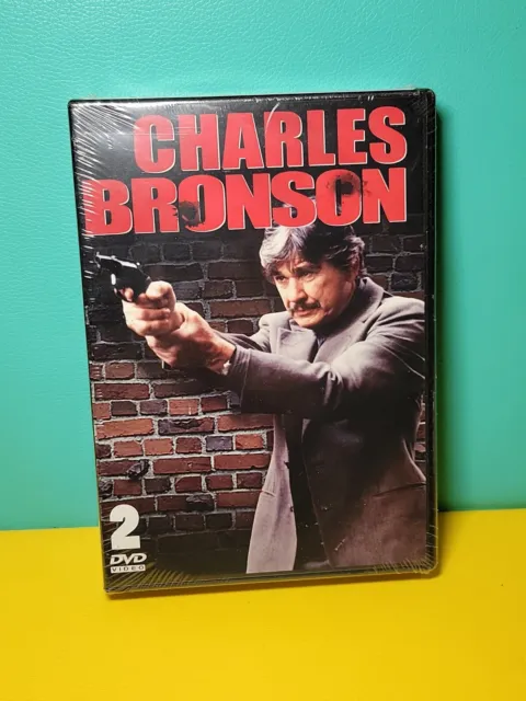 Charles Bronson (DVD, 2010, 2-Disc Set) - TV APPEARANCES - NEW
