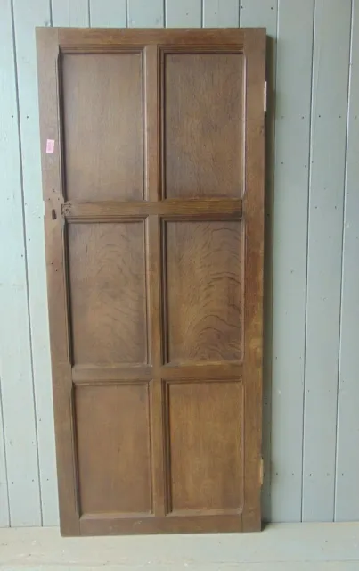 Antique Solid Oak Internal  Wooden Door 401