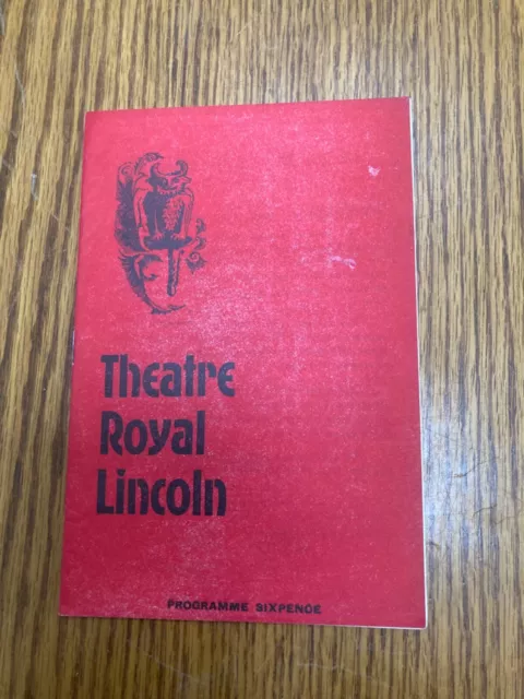 cinderella theatre royal lincoln 1963