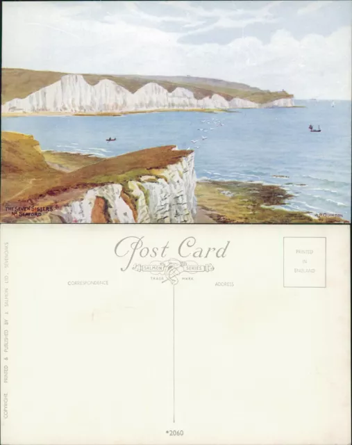 Seven Sisters Cliffs Nr Seaford AR Quinton 2060 J Salmon