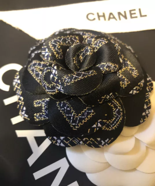 BLACK ICONIC Gorgeous Camellia Flower Chanel Sticker $47.02 - PicClick