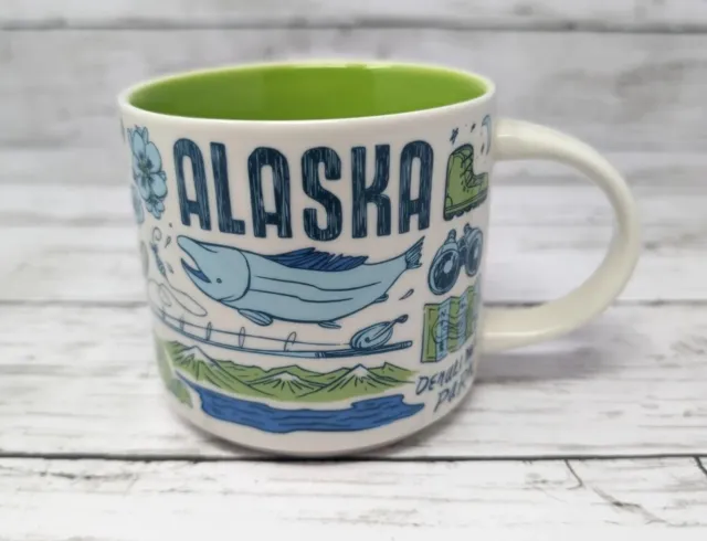 Nice Starbucks Been There Series Alaska 14oz  Mug 2018 Coffee Mug Cup