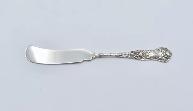 American Beauty by Mauser & Shiebler Sterling Silver Flat Butter Knife 5-5/8  x8