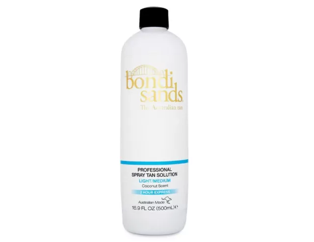 Bondi Sands - Professional Spray Tan Solution - LIGHT MEDIUM - 500mL Salon Tan