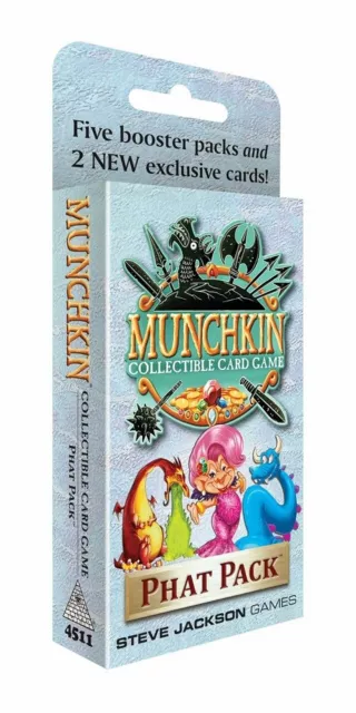 Munchkin Ccg Phat Paquet Extension Carte Jeu Marque Neuf sous Blister