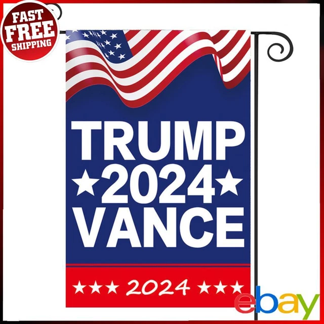 Bandiera Trump Vance 2024 3x5 Piedi – Poliestere Stampato – Nuova