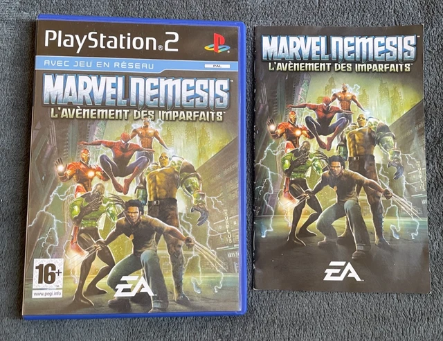 Jeu PS2 Marvel Nemesis : L'Avènement Des Imparfaits - Bon état, Pour PlayStation 2