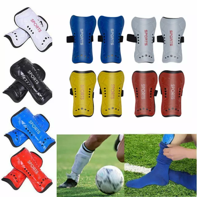 1Pair Foam Shin Guards Protect Football Light Soft Soccer Shin Pads Kids Adult