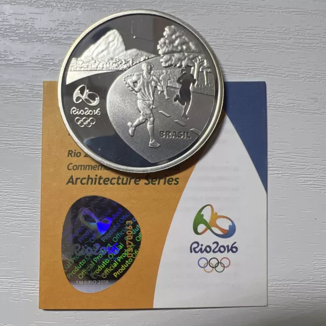 2016 Brazil Rio 2016 Olympic Silver Coin WSC#15