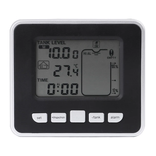 Fish Finder Sensore Ecoscandaglio Wireless Portatile Attrattore Per Pesci Lcd Cercatore Di Profondità Ecoscandaglio Con Trasduttore Di Profondità 30m Portata Per Barca Kayak Canoa Pontone