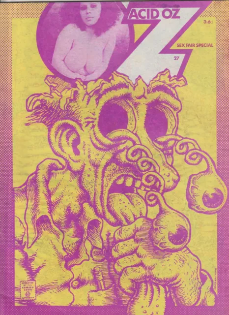 OZ magazine No. 27  (April 1970)   (Acid Issue) Very Rare.  VFN