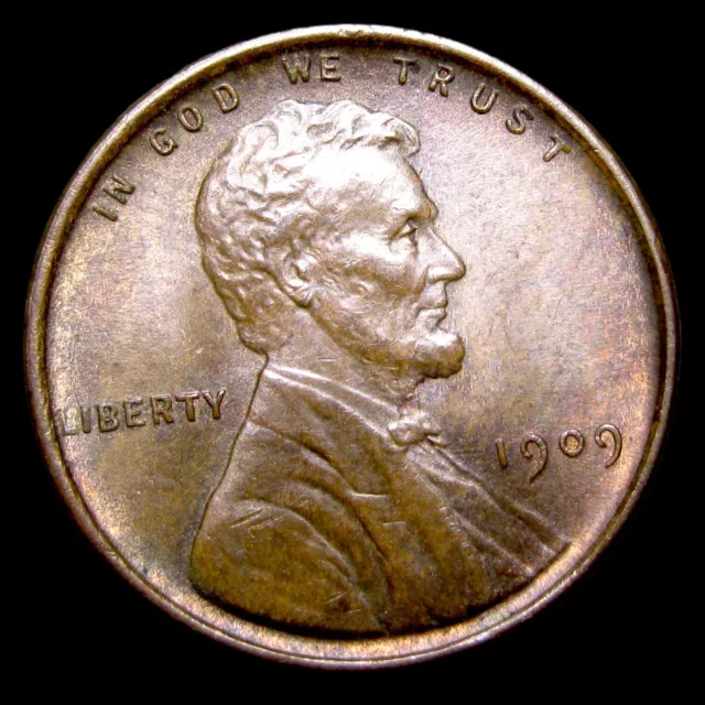 1909 VDB Lincoln Cent Wheat Penny ---- Gem BU Condition Coin ---- #II156