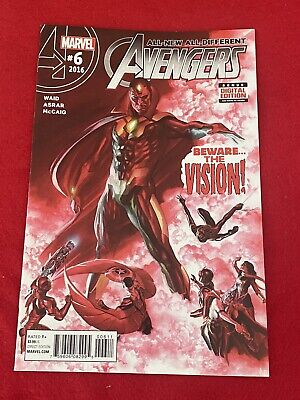 All New All Different Avengers #6 Homage to the first appearance of Vision. Nm+