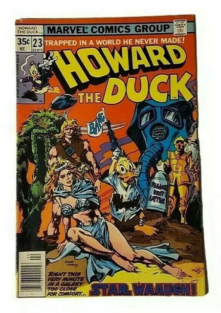 Howard the Duck Issue 23 Vintage Boarded/Bagged Star Waaugh! Marvel Comics 1978