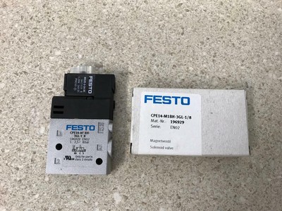 B505 Festo FESTO CPE14M1BH3GL18 CPE14-M1BH-3GL-1/8 