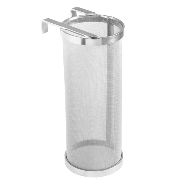 Edelstahl-Sieb 9,5x17 Cm Mit Griff - Keramik-Filter Für Glasuren, Ton, Schlamm & Pigmente, Rostfrei & Wiederverwendbar