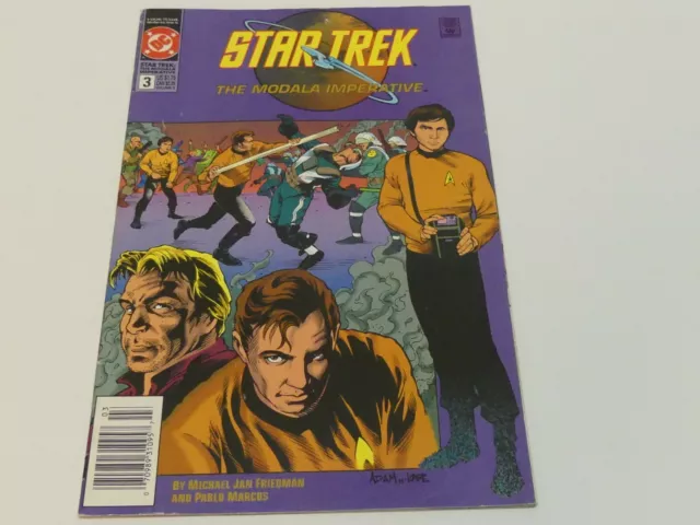 Star Trek The Modala Imperative Comic Book #3 1991 DC Comics