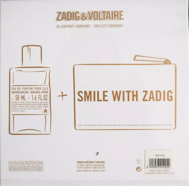 Zadig & Voltaire This is Her! Eau de Perfume Spray 50ml Set 2 Piezas 3