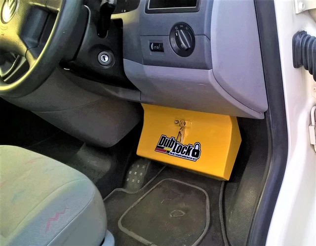 thumbnail image 2 of VW Transporter Anti-Theft Car Pedal Lock – Heavy Duty, Visible Deterrent (UK Made) 2 of 3