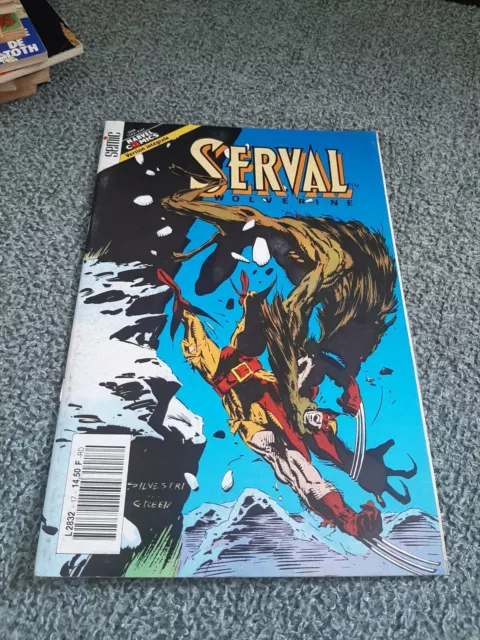 Version Integrale Serval N°17/1992/Tbe/Semic/Lug Wolverine Semic Comics Poster