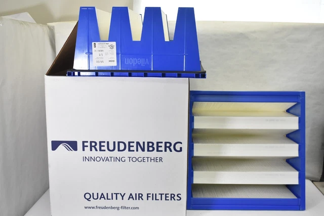 Freudenberg Viledon MV95 Synthetic Extended Surface Air Filter 24x24x12 2 Pack
