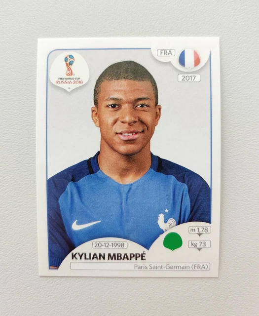 Panini WM 2018: Kylian Mbappe Rookie