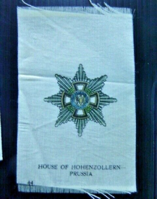 I.t.c.ww1 Silk 1915 "Orders And Military Medals" House Of Hohenzollern - Prussia