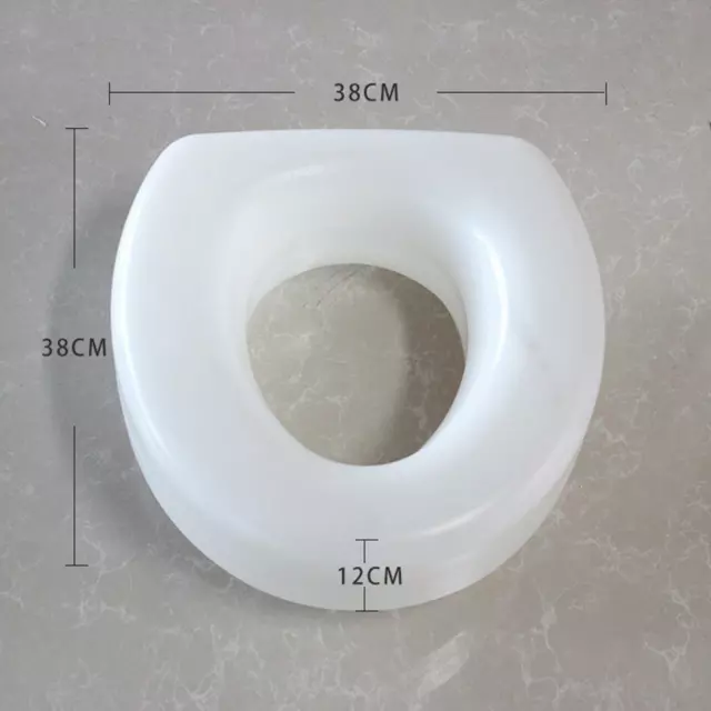 Rehausseur de siège de toilette simple pour les utilisateurs handicapés et 2